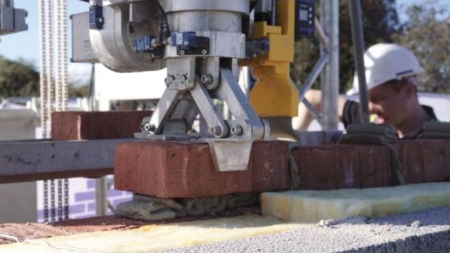 Robotic store bricklaying technology