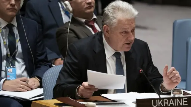 Uwuserukiye Ukraine muri ONU, Volodymyr Yelchenko, yashikirije aho igihugu ciwe gihagaze muri iki kibazo