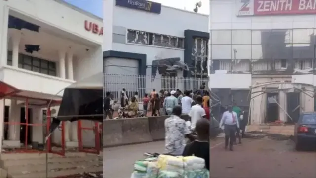 Aworan ikọlu si ile ifowopamọ