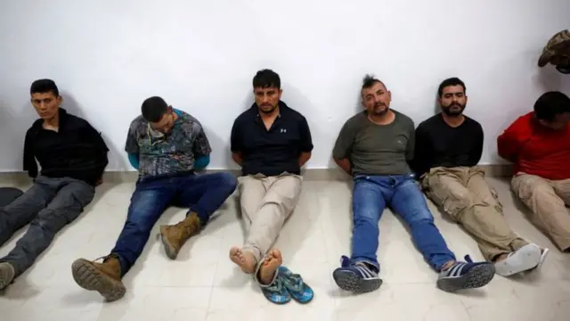 Detenidos en Haití.