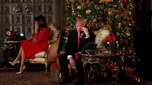 Дональд и Мелания Трамп