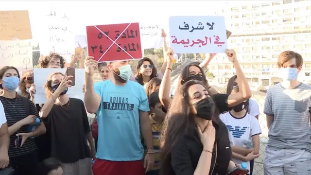 مظاهرة ضد جرائم الشرف في الأردن