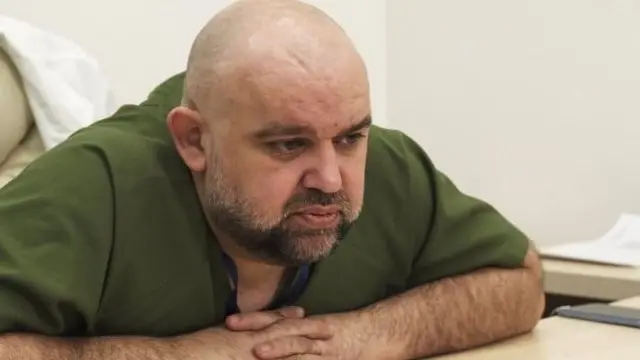 Россиялик шифокор Денис Проценко