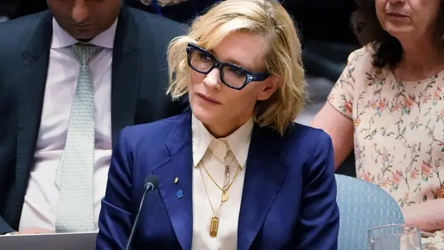 聯合國難民親善大使、著名澳大利亞演員凱特·布蘭切特