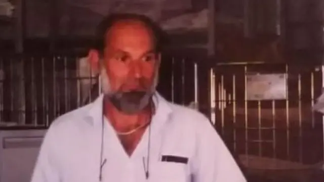 Trabajador de un campamento de refugiados