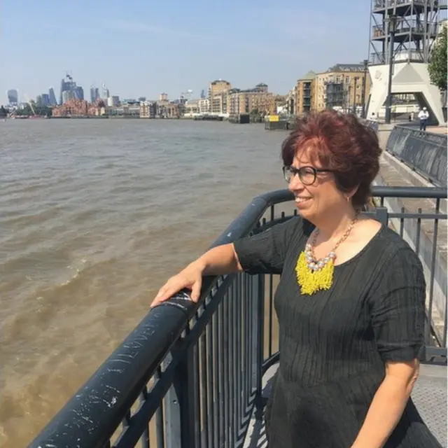 Беверли Кук у Темзы