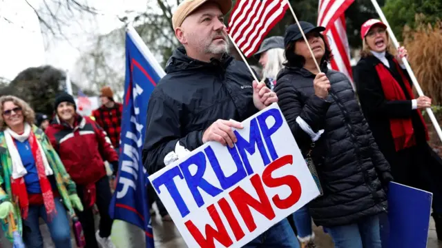 Марш сторонников Трампа