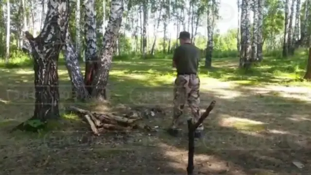 кадры с места происшествия