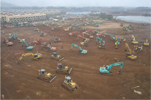 చైనా కరోనా వైరస్.. ఆరు రోజుల్లో హాస్పిటల్ నిర్మాణం