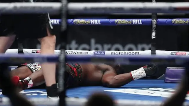 Whyte is out on the floor