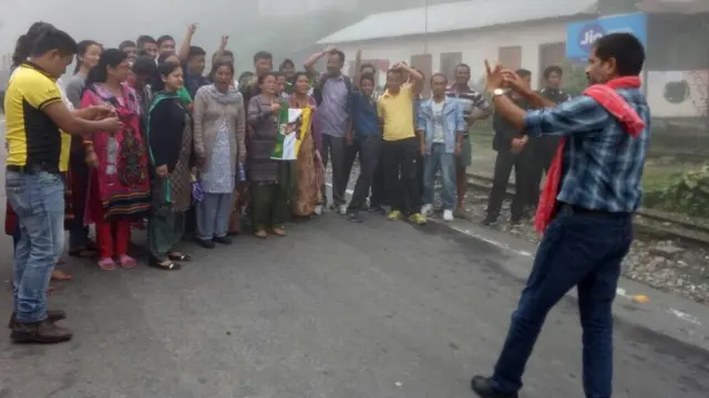 दार्जिलिंग से रिपोर्टिंग