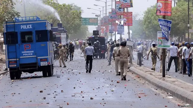 પાટીદાર અનામત આંદોલન સમયની તસવીર