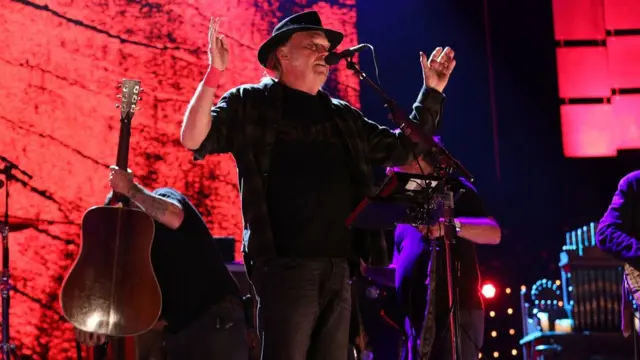 Neil Young en concierto