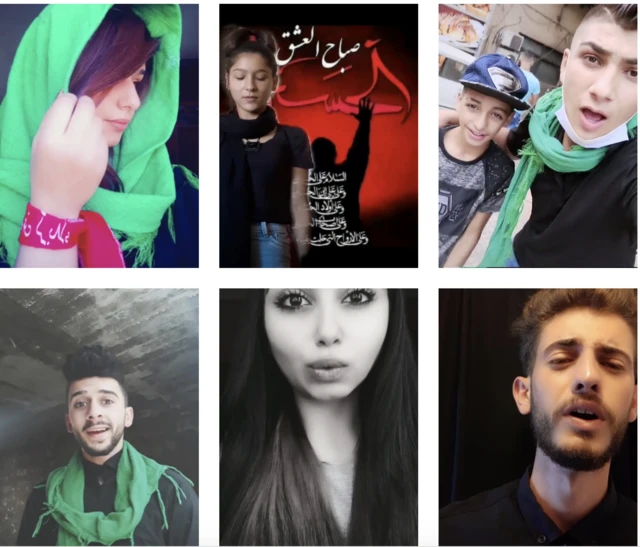 مراهقون يؤدون لطميات على تيك توك