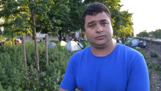 ننګیالی هغه افغان دی چې له څلورو کلونو راهیسې په اروپا کې بې برخلیکه دی.