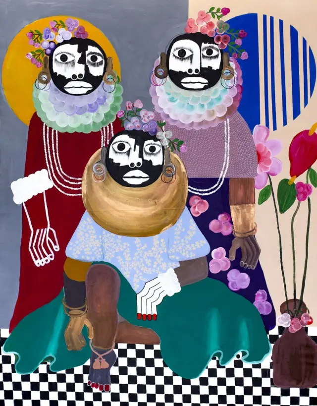 Un tableau de trois figures