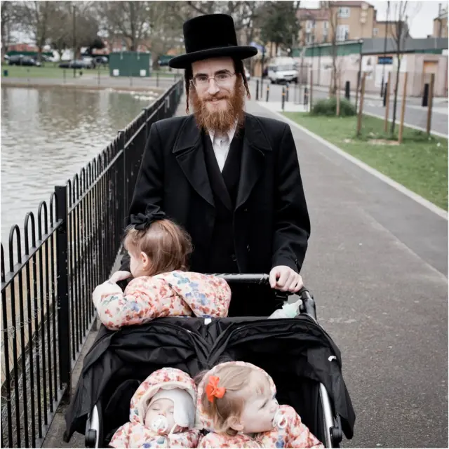 Abraham, with his children