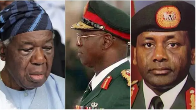 Ernest Shonekan, Abdulsalam na Sani Abachi