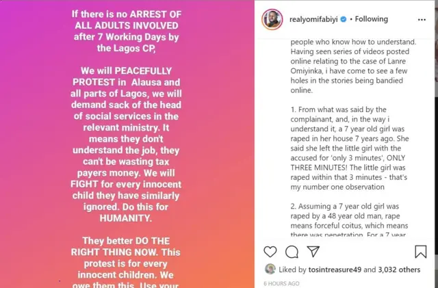 Ọrọ ti Yomi Fabiyi kọ