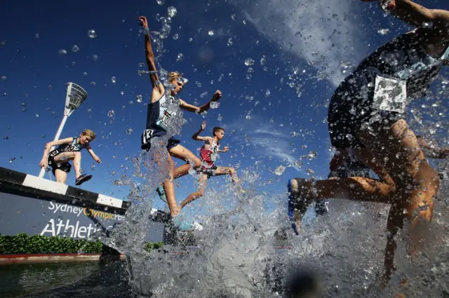 Trkači tamičenje atletika 3 april 2019 Sidnej Australija