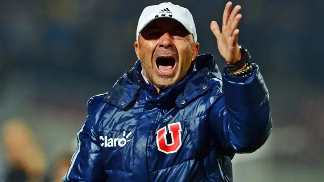 Jorge Sampaoli con la U