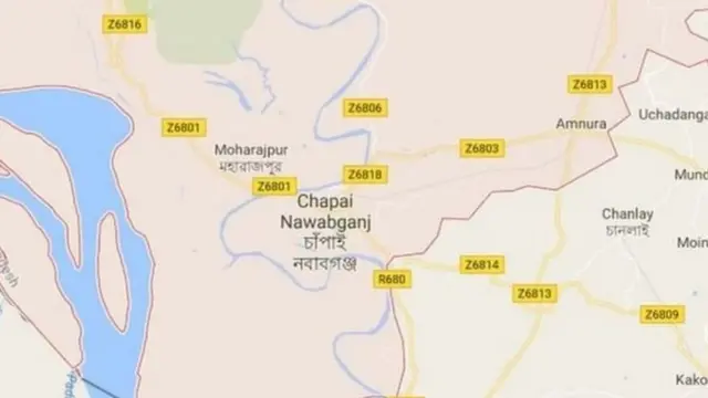 সারাদেশে করোনাভাইরাসের সংক্রমণের হার যখন আট থেকে দশ শতাংশ, তখন চাঁপাইনবাবগঞ্জে সংক্রমণের হার ৫০ শতাংশের বেশি