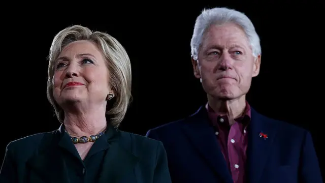 Чета Клинтонов на съезде Демократической партии