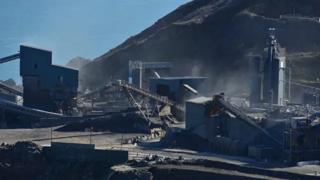 Гранитный карьер в Уэльсе