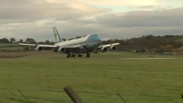 صدر بائیڈن کا طیارہ