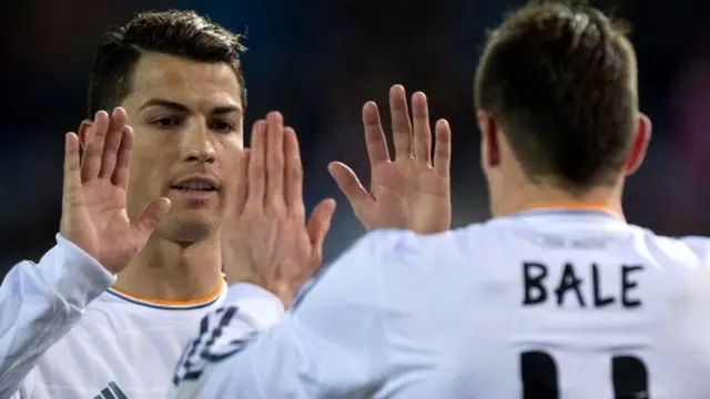 Ronaldo atoka Bale aingia