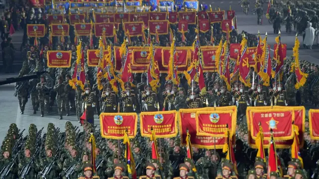 parada, severna koreja