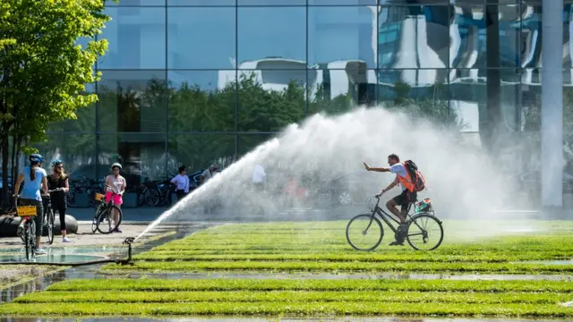 Жара в Европе