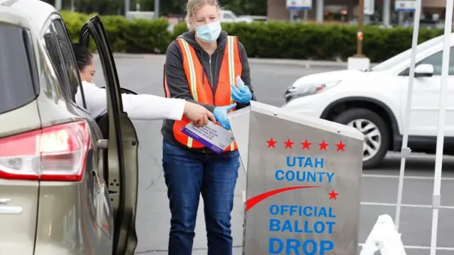 Drop box for votes in Utah