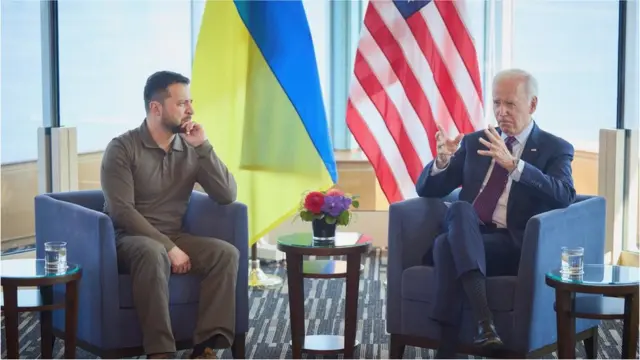 دیدار بایدن و زلنسکی در هیروشیما ژاپن و در حاشیه اجلاس گروه هفت