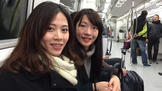 来自桃园的施女士与陈女士