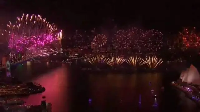 Sydney fireworks