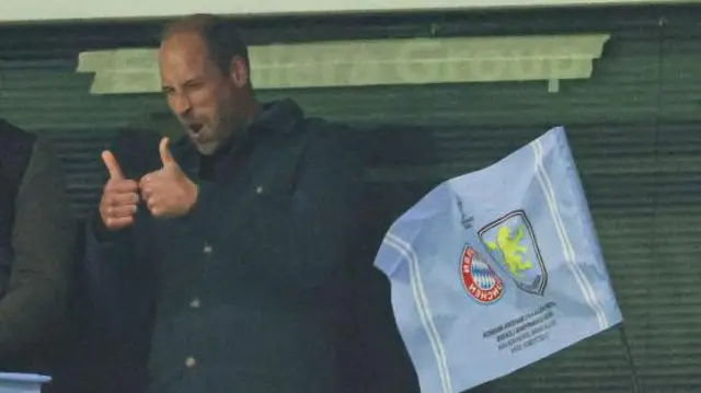 شاهزاده ویلیام یکی از هواداران قدیمی باشگاه استون ویلا‌ست