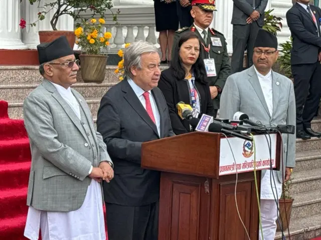 काठमाण्डूमा गुटेरसले हमासको आक्रमणका क्रममा बेपत्ता भएका विपीन जोशी सुरक्षित रूपमा नेपाल फर्कन पाउन भन्ने कामना गरे