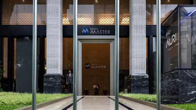 Sede do Banco Master em São Paulo