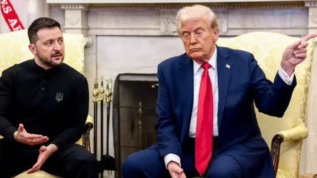ट्रंप और ज़ेलेंस्की
