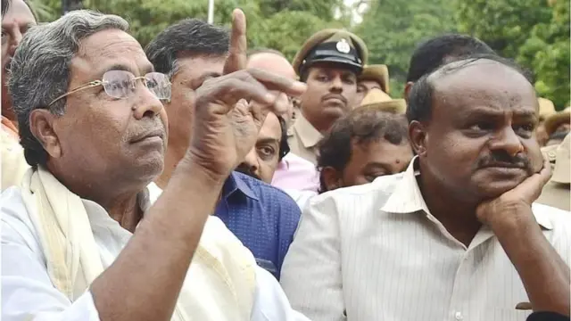 సిద్ధరామయ్య, కుమారస్వామి