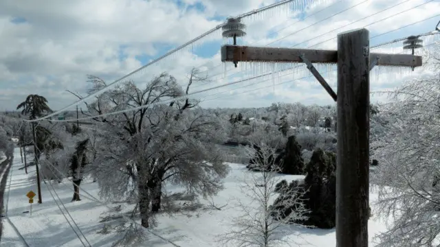 అమెరికా, మంచు తుపాన్, విద్యుత్ సరఫరా, ప్రతికూల వాతావరణం