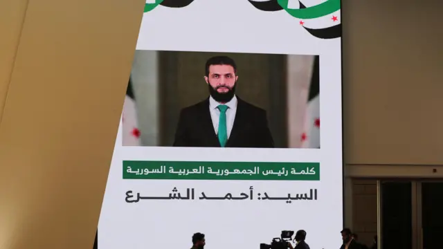 رئيس المرحلة الانتقالية في سوريا أحمد الشرع