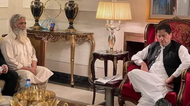 عمران خان کی علی بلال کے والد سے ملاقات