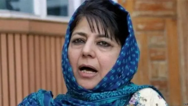 महबूबा मुफ़्ती, कश्मीर