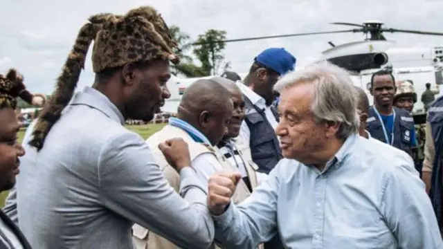 ኣንቶኒዮ ጉተረስ ኣብ ዴሞክራሲያዊት ሪፓብሊክ ኮንጎ