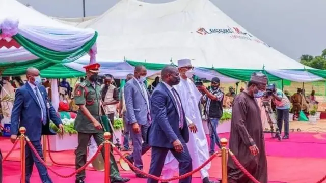 Buhari da tawagarsa