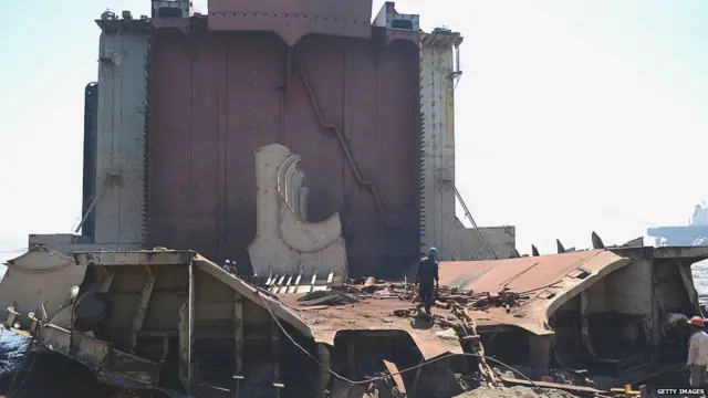 જહાજ ભાંગવાનો ઉદ્યોગ