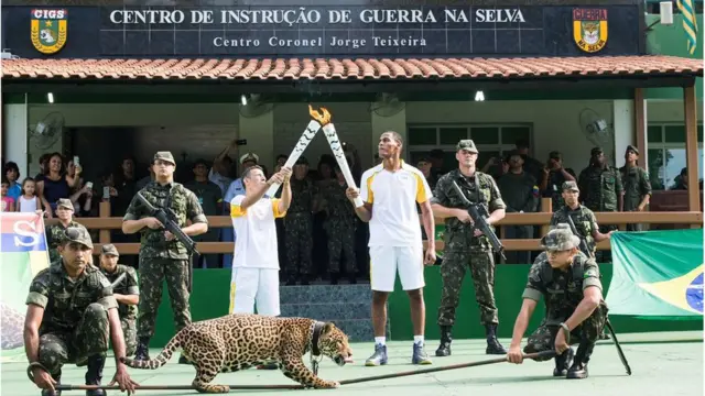 Onça Simba também participouroleta bet ao vivocerimônia