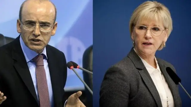 Başbakan Yardımcısı Mehmet Şimşek ve İsveç Dışişleri Bakanı Margot Wallström